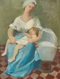 Alice Halicka, MACIERZYŃSTWO, LATA 20-TE XX W.