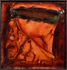 Tadeusz Brzozowski, Ćwikiery, 1966, tech. własna, płótno