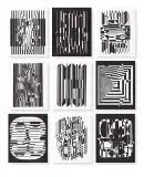 LINÉAIRES by Victor Vasarely, 1973, 10 grafik oraz portfolio, druk, papier, sold May 2018