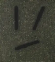 Józef Hałas, NS 19, 1990, olej, płótno