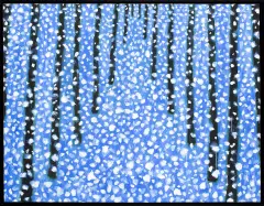 Las by Leon Tarasewicz, 2013, akryl, płótno, sold Oct 2018