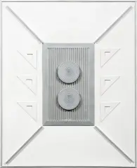 Mikołaj Kochanowski, Obraz-relief III, lata 60. XX w., tech. mieszana, płótno