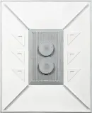 Mikołaj Kochanowski, Obraz-relief III, lata 60. XX w., tech. mieszana, płótno