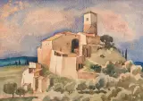 Władysław Skoczylas, PEJZAŻ OKOLIC CHIANTI