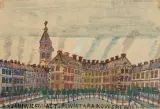 Kraków by Nikifor Krynicki, sold Nov 2018