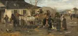 Alfred Wierusz-Kowalski, Przy wozie
