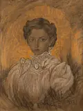 Portret kobiety, 12 VIII 1938 by Stanisław Ignacy Witkiewicz, pastel, papier, sold Dec 2018