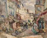 Mela Muter, Rue Mouffetard