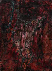 Tadeusz Brzozowski, Płatnerz, 1960, olej, płyta