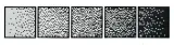 From 0 to 100%. Series 1-5 by Ryszard Winiarski, 1974, akryl, płyta, sold Dec 2018