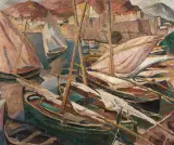 Port w Collioure by Mela Muter, lata 20. XX w., olej, płótno, sold Mar 2019