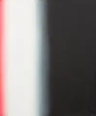 Wojciech Fangor, Black and pink, 1960, olej, płótno