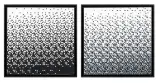 Chance in game for two / Chance in game for one by Ryszard Winiarski, 1986, (dyptyk) akryl, płótno, sold Mar 2019