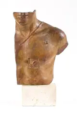 Asklepios by Igor Mitoraj, 1988, brąz patynowany, sold Mar 2019