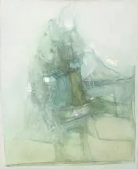 Bez tytułu by Jerzy Stajuda, 1989, olej, płótno, sold Mar 2019