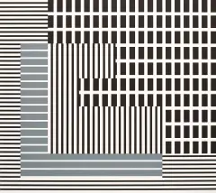 Henryk Stażewski, KOMPOZYCJA GEOMETRYCZNA, 1930/1977, serigrafia, papier
