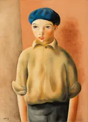Moïse Kisling, Portret chłopca, ok. 1930, olej, płótno