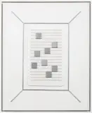 Mikołaj Kochanowski, Obraz - relief I, lata 70. XX w., technika mieszana, płótno