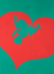 Miłość by Jan Dobkowski, 1970, olej, płótno, sold May 2019