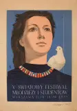 Wojciech Fangor, Plakat V Światowego Festiwalu Młodzieży i Studentów