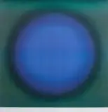 Wojciech Fangor, M 65, 1968/2002, serigrafia barwna, papier