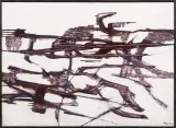 Teresa Tyszkiewicz, bez tytułu, 1962, olej, płótno