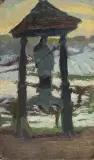 Jan Stanisławski, Kapliczka z figurą św. Jana Nepomucena, koniec XIX w.