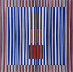 01.07.17 by Andrzej Nowacki, 2017, akryl, relief, płyta pilśniowa, sold Mar 2020