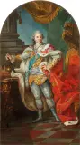 Autor Nieokreślony, Portret Stanisława Augusta Poniatowskiego w stroju koronacyjnym, XIX w., olej, płótno