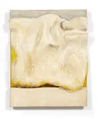 Aleksander Kobzdej, Szczelina wypełniona Nr. 10, 1970, tech. mieszana