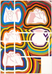 Marek Sobczyk, Serwetniki rzeczy, 1991-1993, olej, płótno