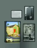 Andrzej Paruzel, Piękna, Krucza i trochę dalej, light box, fotografia, tekst