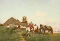 Wladislaw Szerner, Zapytanie o drogę, olej, deska