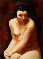 Moïse Kisling, Naga, 1920, olej, płótno