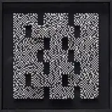 Ryszard Winiarski, Penetration of real space ..., 1974, akryl, drewno
