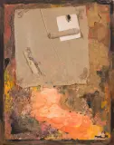 Erna Rosenstein, Cicho, technika własna, olej, płyta
