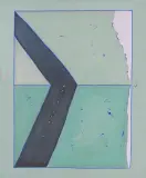 Stanisław Fijałkowski, LII Autostrada, 1978, olej, płótno
