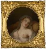 Philiberte Jeanne Ledoux, Portret młodej kobiety, olej, płótno