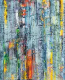 Andrzej Lichota, Abstrakcja No.23, 2015 z cyklu: Australia, olej, płótno