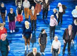 Stanislav Bubán, Keep Safe Distance, 2014, olej, akryl, płótno