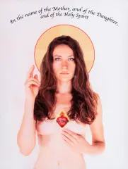 Aleksandra Karpowicz, In the name of the Mother, and of the Doughter, and of the Holy Spirit, fotografia, wydruk na metalu ChromaLuxe (wodo/ognio/chemicznoodporny), oprawa drewno, ed.2/10