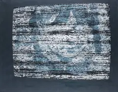 Ivo Nikić, Dziewczynka z szumem TV, 2006, akryl, płótno