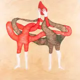 Marta Paulat, Skarb, 2009, akryl, płótno