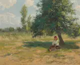Józef Rapacki, Odpoczynek pod gruszą