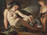 Wojciech Weiss, Winobranie / Bachanalie, 1937, olej, płótno