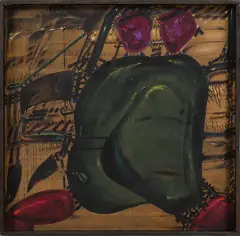 Mariasz by Tadeusz Brzozowski, 1981, olej, płótno, sold Mar 2021