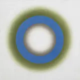 E18 by Wojciech Fangor, 1966, olej, płótno, sold Mar 2021