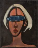 Jerzy Nowosielski, Portret w okularach