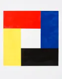Kompozycja zamknięta by Włodzimierz Pawlak, 2019, olej, płótno, sold Mar 2021