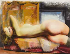 Moïse Kisling, Nu allonge, 1925, olej, płótno